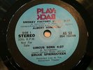BRUCE SPRINGSTEEN Circus Song Live Promo EP Play Back 7