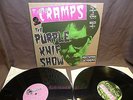 The Cramps purple knife show 2xLP Scratched garage punk lux interior misfits