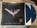 Batman THE DARK KNIGHT RISES Soundtrack 2 LP BLUE VINYL Hans Zimmer Hot Topic 
