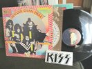 '74 KISS LP HOTTER THAN HELL CASABLANCA nblp7006 rare bogey w/ silvrfan sticker