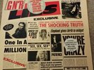 Guns N Roses G'n'R Lies Vinyl LP Original + Inner sleeve & Stickers RARE