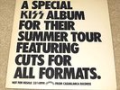 KISS Special KISS Album For Their Summer Tour LP PROMO 12