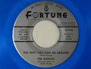 The Diablos (a cappella blue wax 45) THE WAY YOU DOG ME AROUND /JUMP  Fortune VG