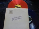 JIMI HENDRIX BROADCASTS TMOQ RED/BLUE VINYL 2LP RARE