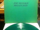 JIMI HENDRIX BROADCASTS TMQ GREEN VINYL LP FIRST PRESS TMOQ EX TOP