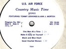 USAF Country Music Time TOMMY JENNINGS / WILBURN BROTHERS Programs 561/562