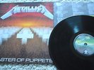METALLICA 1 X VINYL ORIGINAL PRESS MASTER OF PUPPETS VERTIGO 1986 slayer