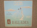 RUTH SLENCZYNSKA / CHOPIN 4 ballades / BELGIAN DECCA BMT 133182 / LP