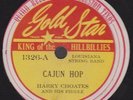 *RARE* Harry Choates - Cajun Hop/Harry Choates Special (Gold Star 1326/1330) 40s