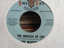 Rare Sweet Soul Doo Wop 45 The Marvels Miracle Of Life On Finer Arts