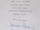 RARE FIND -THE JAZZ SCENE - NORMAN GRANZ 6x12