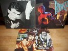 DAVID BOWIE 3 LP LOT. HERO'S, LET'S DANCE, DIAMOND DOGS