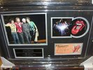 ROLLING STONES MICK, CHARLIE, RONNIE, KEITH  Signed Montage AFTAL