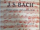 JEAN-LOUIS HARDY / BACH suites for cello / CND 1005