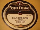 JAZZ GREY GULL STUDIO BAND I Have Faith In You VAN DYKE 71808