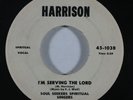 Black Gospel 45 SOUL SEEKERS SPIRITUAL SINGERS I'm Serving The Lord on Harrison