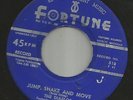 NEW BREED R&B ROCKER + DOOWOP--DIABLOS- JUMP, SHAKE AND MOVE --HEAR-1955 FORTUNE