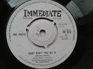 THE POETS - Baby don't you do it - MOD - Psych - Freakbeat - 7