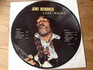 PICTURE DISC Jimi Hendrix ?– Last Night