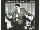 Elvis Presley - Scarce That's all right US boot sleeve.