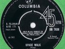 VERY RARE-THE GEMINI-SPACE WALK/GOODBYE JOE-UK COLUMBIA NM