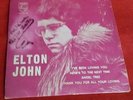 ELTON JOHN I've Been Loving You  PORTUGUESE Unique PS 7''45 PORTUGAL EP