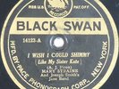 PRE-WAR BLUES 78 - MARY STAINE - BLACK SWAN 14123 w/JOSEPH SMITH - 1922 - V/V-