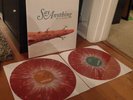 SAY ANYTHING IS A REAL BOY WAS A REAL BOY OXBLOOD RED WITH WHITE SPLATTER OOP