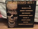PUNK LP UNDERGROUND HITS 1 BLACK FLAG BAD BRAINS CHAOS-Z RAZZIA TOXOPLASMA GERM