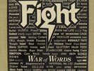 Fight LP War Of Words EPC 474547 1 WHITE Vinyl