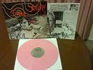 SONIC YOUTH EVOL RARE 1ST PINK LP COMPLETE WITH INSERT EX/NM- SPLASH VINYL WAX