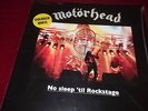 MOTORHEAD - NO SLEEP 'TIL ROCKSTAGE - RARE LIVE NOTTINGHAM 1980 YELLOW VINYL M/M