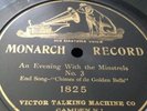 VAUDVILLE MINSTRELS End Song Chimes Of The Golden Bells MONARCH RECORD 1825 NM