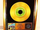 The Beatles, Hey Jude, Single, Gold Record, goldene Schallplatte, Award, platin