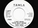Crossover Soul 45 VIRGIL HENRY I Can't Believe You're Really Leaving HEAR Tamla