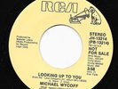 Modern Soul 45 MICHAEL WYCOFF Looking Up To You RCA Promo HEAR Samples NM