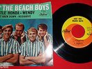1964 FOUR BY THE BEACH BOYS 45 EP & PICTURE SLEEVE VG++ R 5267