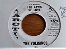 THE VOLCANOS  **   ( It ' s Against )  THE LAWS OF LOVE   **  Arctic  White Demo