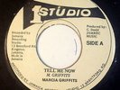 45 REGGAE: MARCIA GRIFFITHS Tell Me Now  STUDIO ONE Records