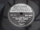 THE CHAMPS TOO MUCH TEQUILA LONDON RECORDS RARE INDIAN 78 RPM RECORD HLH.9052