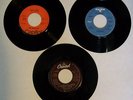 The Beatles - Three 45 rpm records HEY JUDE,YESTERDAY,SGT PEPPERS
