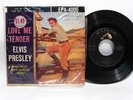 Elvis Presley Love Me Tender RCA Victor EP 4006 7 in 45 rpm/Picture Sleeve