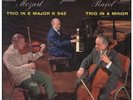 MENUHIN KENTNER CASSADO Ravel Mozart Trios LP 7 Track Mono Pressing Red/gold Lab