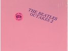 BEATLES Outakes 2 TMOQ w/ CATALOG CLEAR RED VINYL LP RARE