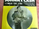 JOHNNY CASH - I WALK THE LINE ORIGINAL SUN RECORDS EP SUN-113 RARE HARD CARD SLE