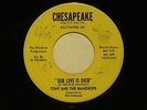 TONY AND THE RAINDROPS Our Love Is Over CHESAPEAKE hear soundclip