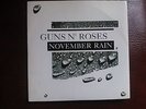 GUNS AND ROSES NOVEMBER RAIN 7 INCH SINGLE VERY RARE