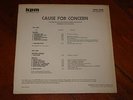 KPM MUSIC 1206   CAUSE FOR CONCERN   TONY KINSEY   NICK INGMAN   LIBRARY UK LP