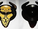 Venom : Manitou,Vinyl Shape Picture Disc,Dark Brown Translucent Vinyl, Misprint?