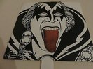 KISS I LOVE IT LOUD/KILLER RARE DUTCH GIMMIX TONGUE SLEEVE CASABLANCA 6000 911